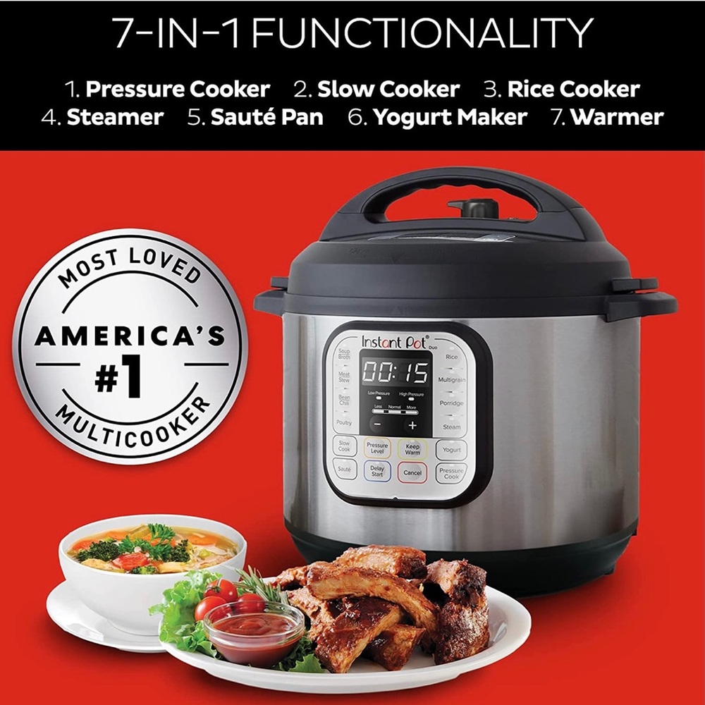 6 Quart Instant pot Duo